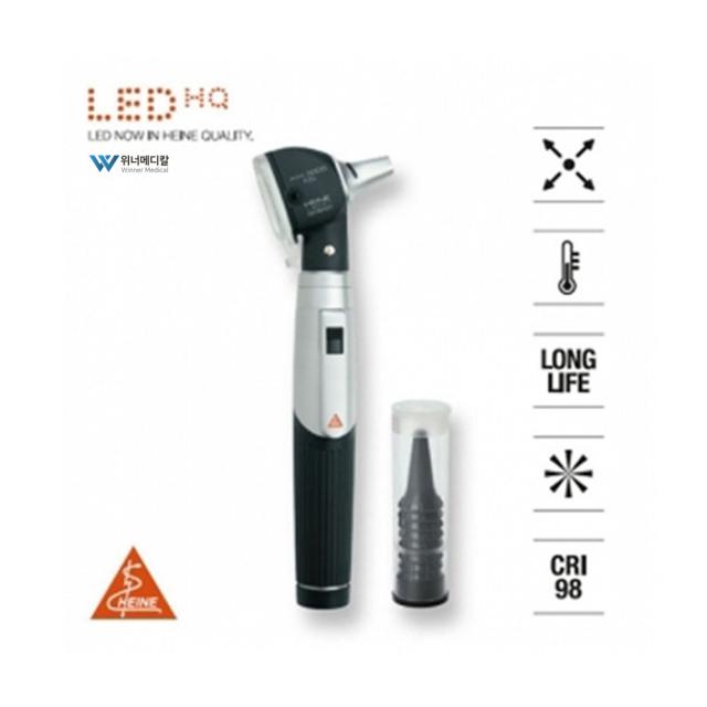 HEINE LED 검이경 Mini3000(D70FL)경성귀 내시경 포켓형, 1개