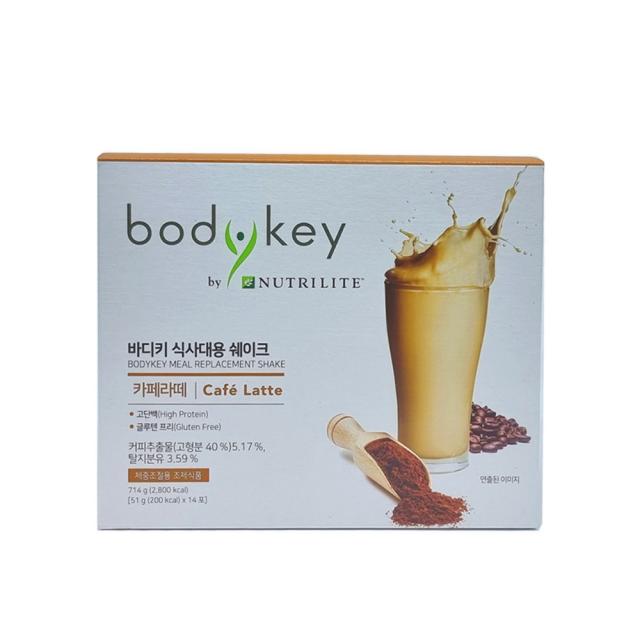 바디키 식사대용 쉐이크 카페라떼
