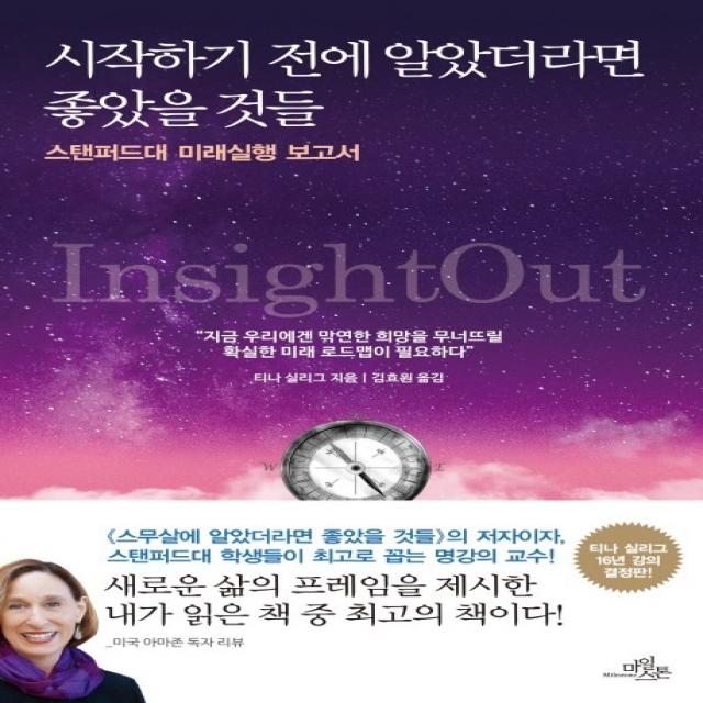 시작하기 전에 알았더라면 좋았을 것들 : 스탠퍼드대 미래실행 보고서, 마일스톤