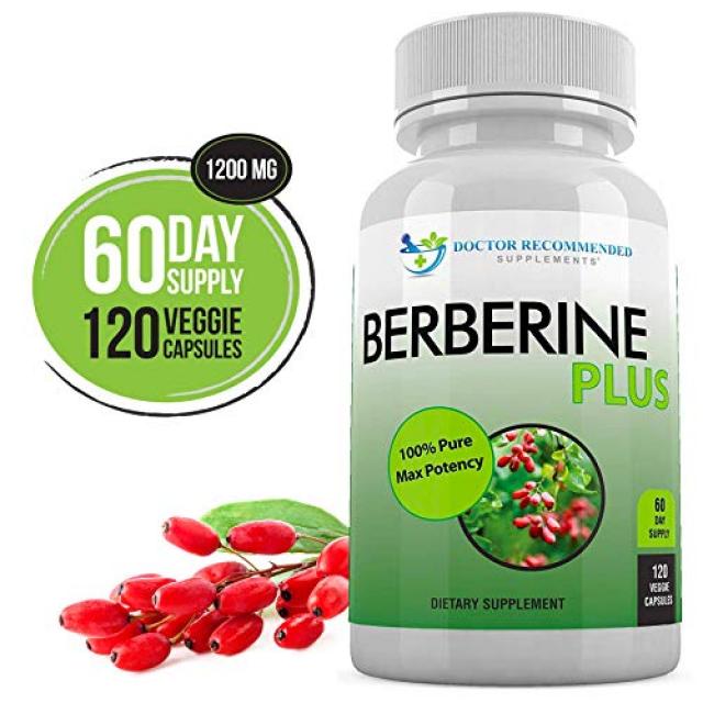 Berberine Plus 베르베린 플러스 1200mg 120 베지캡슐 (1병 2병 3병), 상세내용 참조