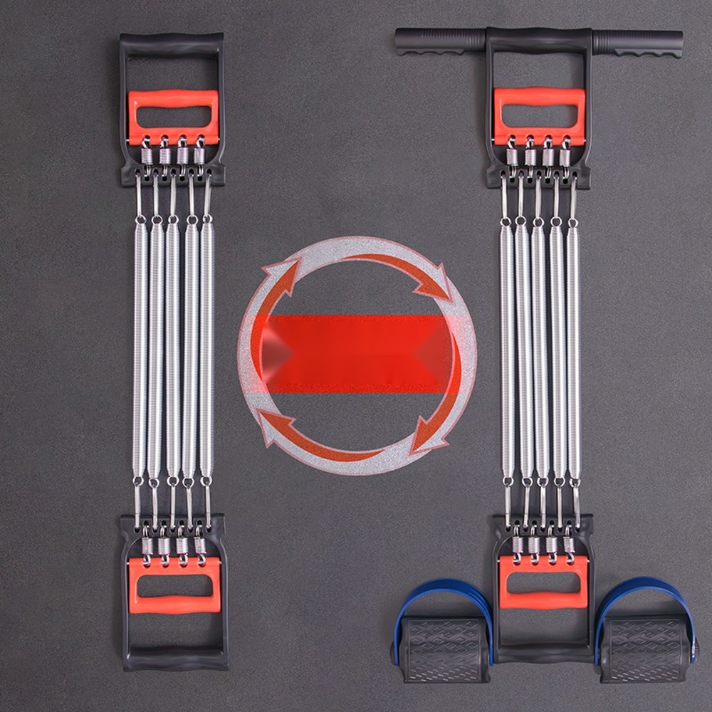 남성 스프링 운동기구 팔 가슴 복근 복부 허리 코어 강화 전신운동, 【다기능 텐셔너】+3 예비 스프링