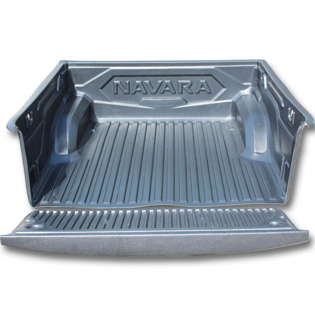 적용 정저우 닛산 나바라 주 NAVAR 뒤 상자 컨테이너 보물이다 셔츠 마모방지매트 x2개, 블랙