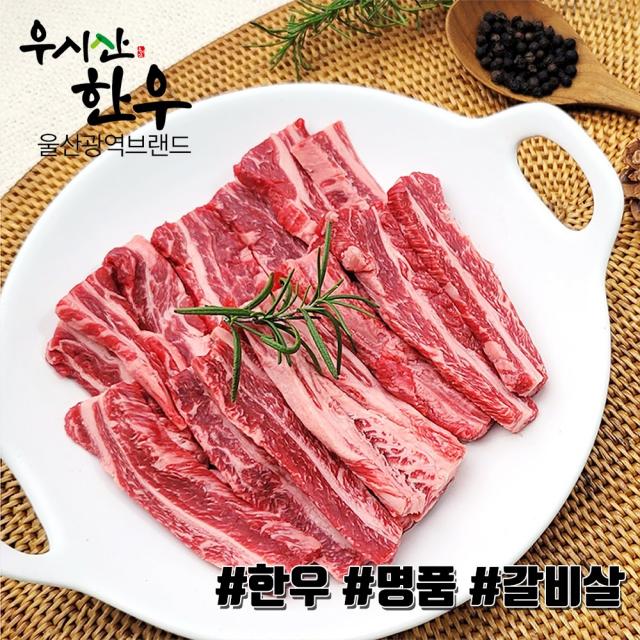 더예쁜한우 한우 갈비살 구이용 300g 우시산한우 1등급이상 냉장 (무료배송), 300g