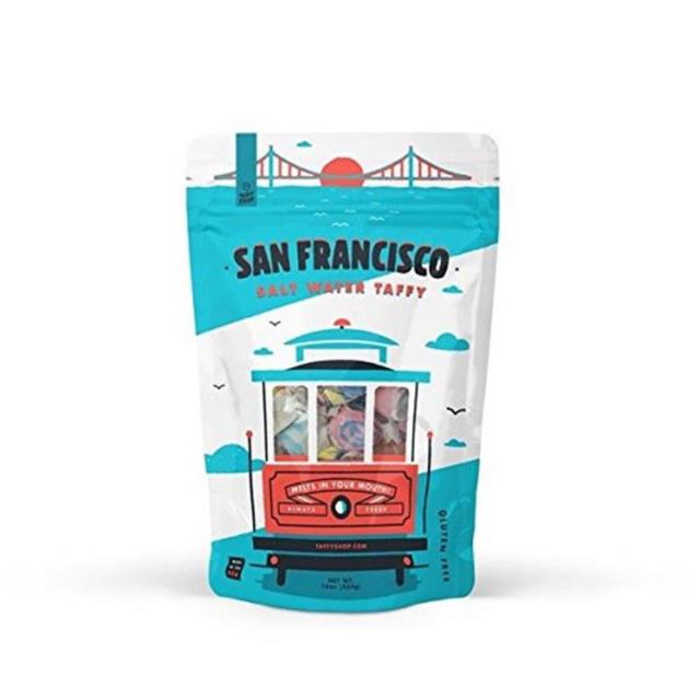 Taffy Shop 태피샵 샌프란시스코 소금물 1lb 어소트먼트 San Francisco Salt Water Assortment