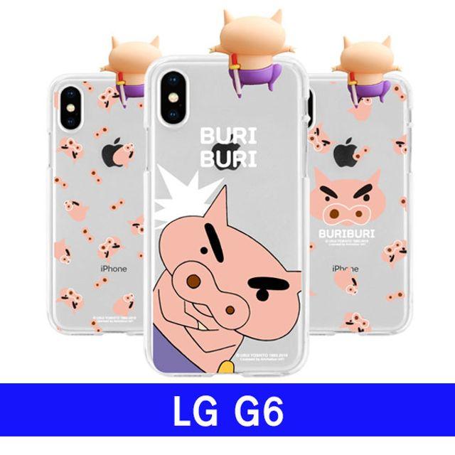 LG G6 하이 짱구BURI wk투명젤 G600 케이스 엘지G6케이스 LGG6케이스 G6케이스 엘지G600케이스 LGG600케이스 G600케이스 짱구케이스 피규어케이스 투명케이스 소프트케이스 핸드폰케이스 휴대폰케이스, 본상품선택