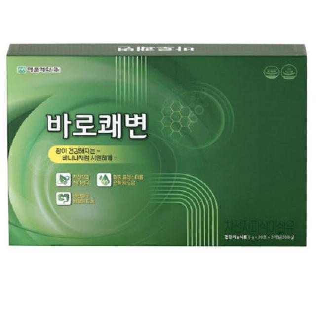 명문제약 바로쾌변 차전자피 식이섬유 배변활동 몸매유지, 60+10포