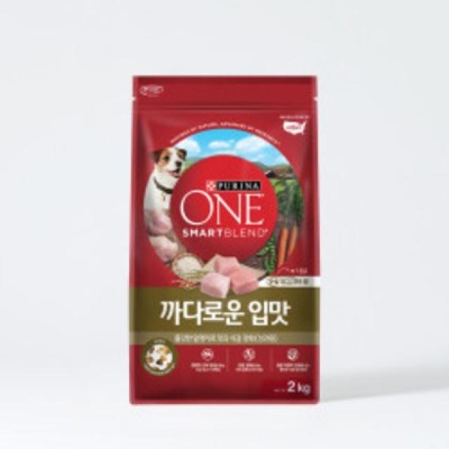 퓨리나 원 1세이상 까다로운 입맛 2kg 2팩, 단품