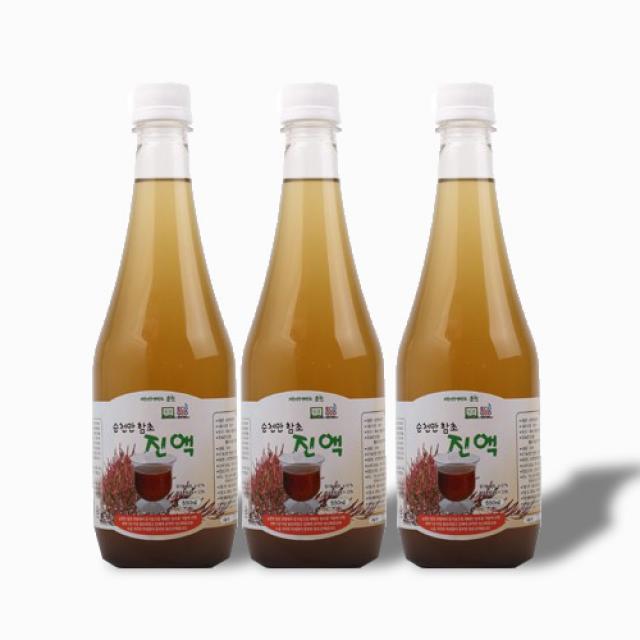 순천만함초 발효 진액550ml - 3종 (진짜배기), 발효진액550ml-3종