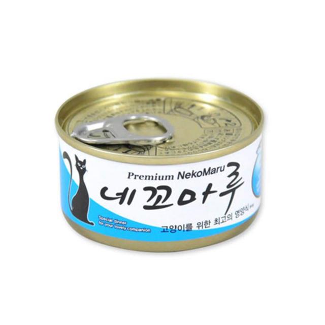 성장기 허약체질 냥이간식 참치+치어 캔 80g 3개 bz