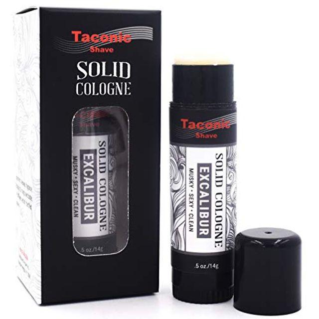 Excalibur Solid Cologne by Taconic Shave - 무슈 섹시 클린 - 고전적인 모험적인 남성 향기 - 간편한 응용, 1