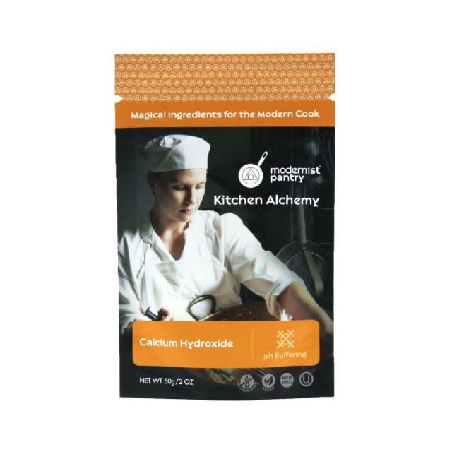 Modernist Pantry 모더니스트 팬트리 GMO 무첨가 & 무 글루텐 천연 칼슘 하이드록사이드 50 g, none, 50g