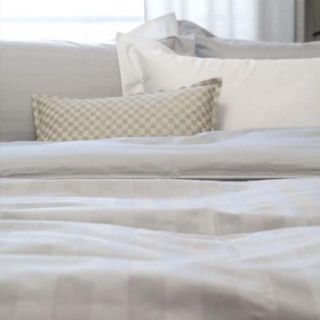 [텐바이텐] Light Cool Gray Stripe Modern Bedding Set_Q 퀸사이즈, 옵션선택