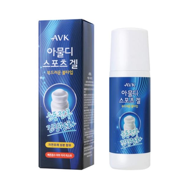 알로에베라 아물디 스포츠겔 자스민 맨톨 지친피부 야외활동, 1개, 80ml