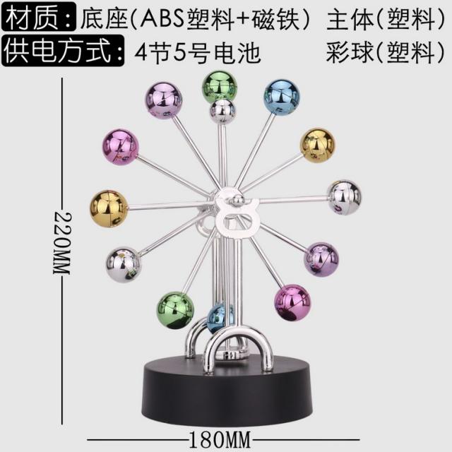 YCS1190 키네틱아트 뉴턴진자운동 인테리어소품샵 스윙잉스틱 소품샵 오브제, No.01