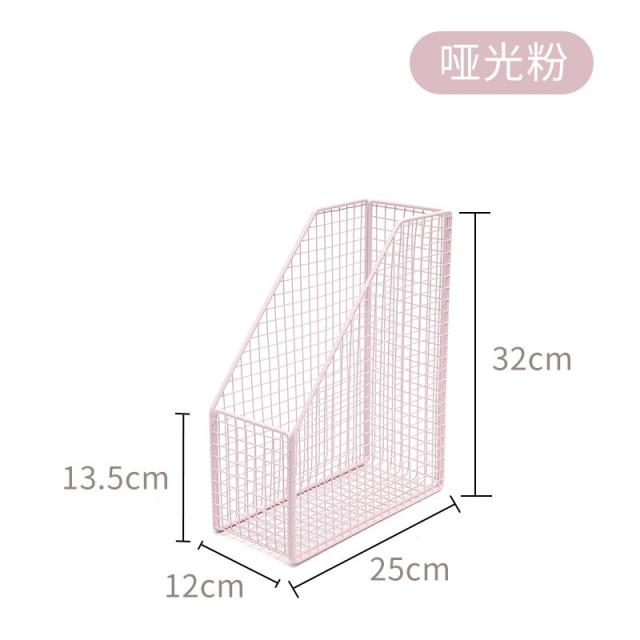 문서수납케이스 노르딕 스틴 책 선반이다 파일 코너도 마련됐다 탁상 서류 꽂이 사무실 자료 테 1803270271, 무광 핑크 책장