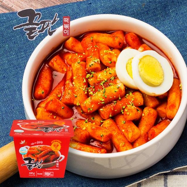 프로 혼밥러 끝판 컵떡볶이(160g), 6개, 160g