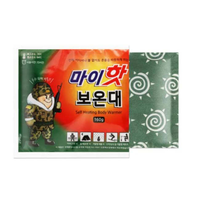 다봉산업 마이핫 보온대 핫팩 160g, 30개