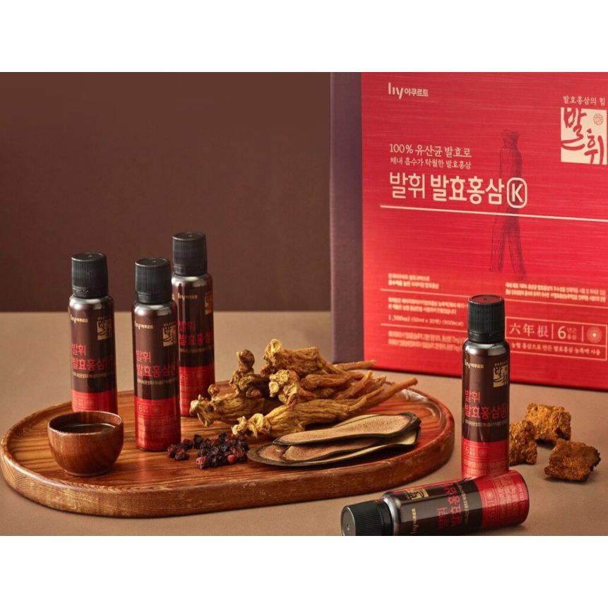 한국야쿠르트 발휘 홍삼k 발효홍삼 명절선물세트