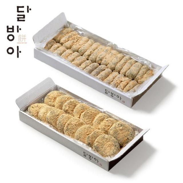 [달방아] 콩쑥찰떡+못난이떡, 상세설명 참조, 없음