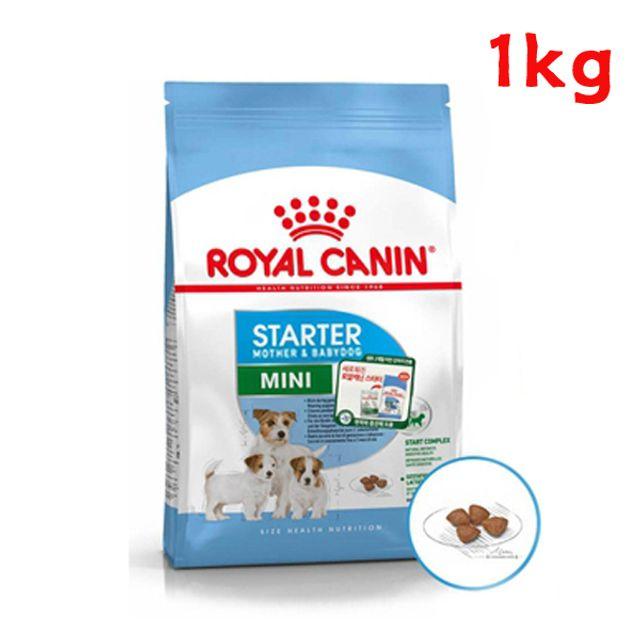 로얄캐닌 퍼피 미니스타터 마더 베이비독 애견사료, 1kg, 1개