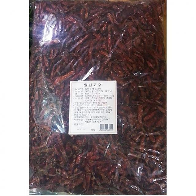 천리마마트 서원 건 통 고추 월남고추 삐끼누 베트남 1Kg 10EA 건고추, 1