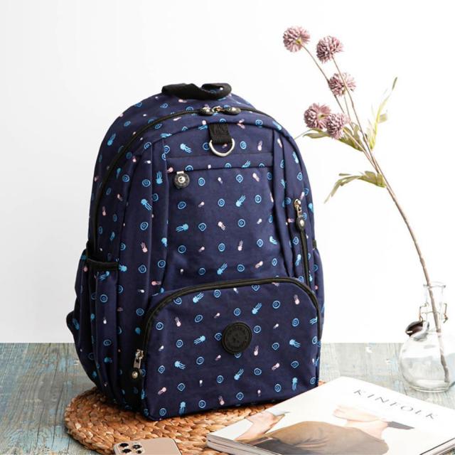 데일리 캐주얼 40대50대 여성 패브릭 백팩 생일선물 여직원선물용 부드러운가방 맥북가방 심플한가방