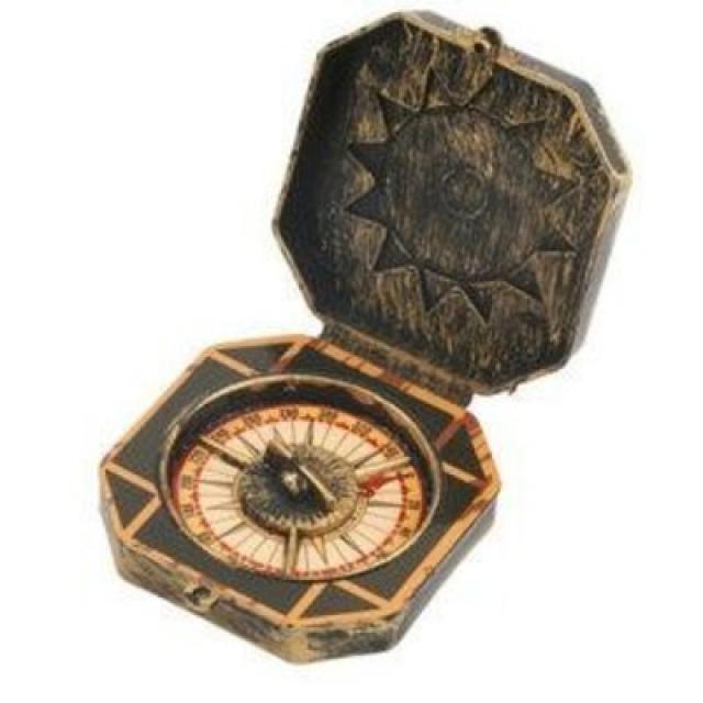 JH굿즈 나침반 엔틱 디자인 포켓나침반 해상나침반 선장 서바이벌 인테리어 소품 방향 캠핑 동서남북
