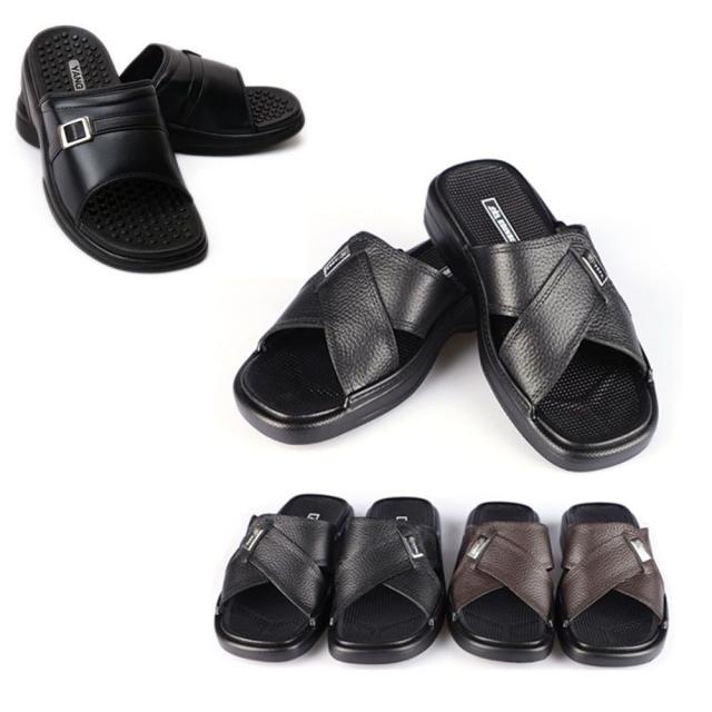 발편한 남자 키높이 사무실 교무실 슬리퍼 2종