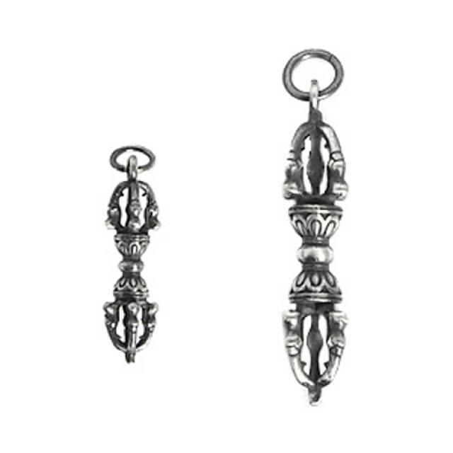 스타일로. [법정순은] 금강저 펜던트 - 불법을 통해 청정한 지혜와 광명을 발현 목걸이