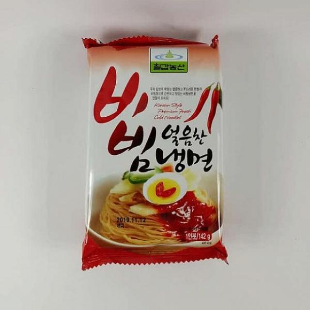 싸다팡 얼음찬 비빔냉면 142g X 10, 1