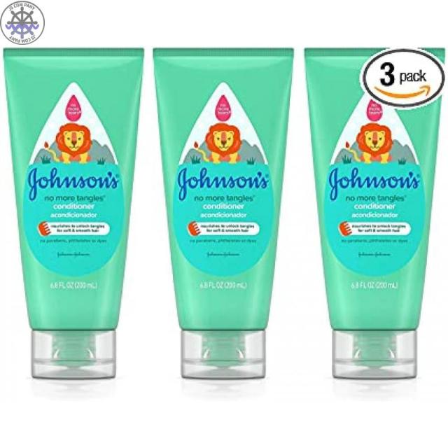 [ Johnson's Ba ] Johnson 's No More Tangles Detangling Toddler & Kids Conditioner Gentle No More Tears Formula Hypoallergenic and Free of Paraben, 1개