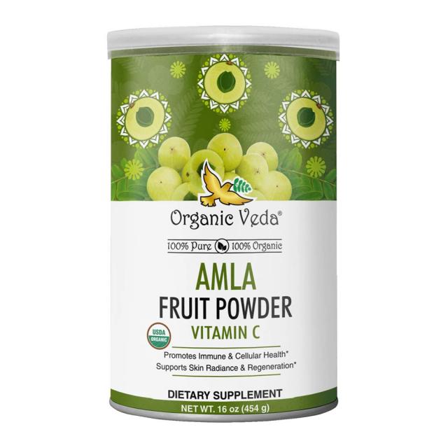 Organic Veda 유기농 암라 분말 454g