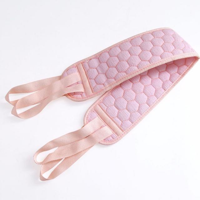 때밀이 면제된 수건 등을 당기다 성인 긴 목욕수건 때밀이 목욕 등밀이 목욕수건, 핑크, 포장하지 않음