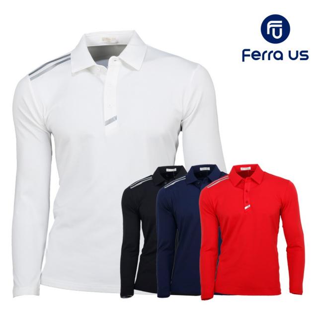 페라어스 남성 이선포인트 기모 카라티셔츠 CTMP2059, 100