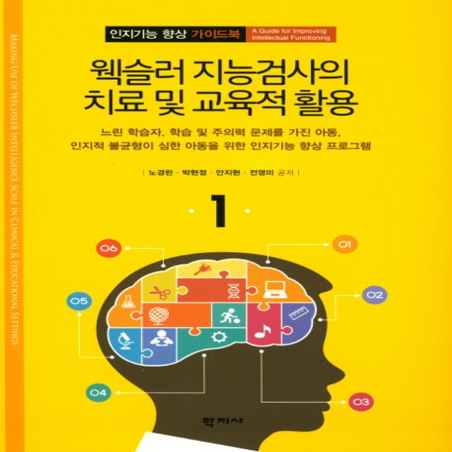 웩슬러 지능검사의 치료 및 교육적 활용:느린 학습자 학습 및 주의력 문제를 가진 아동 학지사