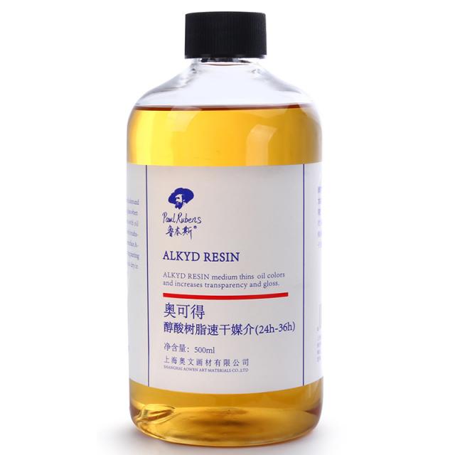 루벤스 원료 조색 신 말로 길함 매개자 중개함 소프트젤 매개체 오정말좋다 알키드산 레진 24H 36H 48 시간 햇볕에, 단병, 오 정말좋다 500ml (24 -36