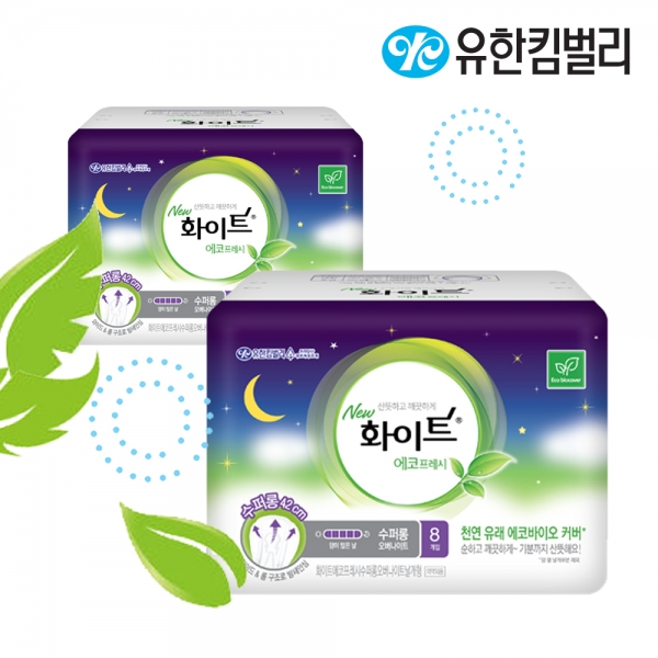 화이트 에코프레시 수퍼롱8p x 24팩, 단품