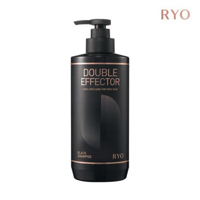 [려] 더블이펙터 탈모완화도움 새치케어 블랙샴푸 543ml, 없음