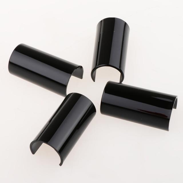 STK지프 랭글러 JL 2018 용 4 PCS / 2 도어 ABS 자동차 도어 힌지 커버 트림 블랙