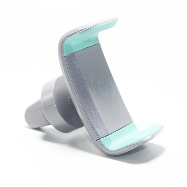 자동차 출풍구 거치대 중앙 제어 내비게이션 흡입판 실리콘 바닥 받침대 차량용 에어컨 입동기, 1, 7806거치대 그레이