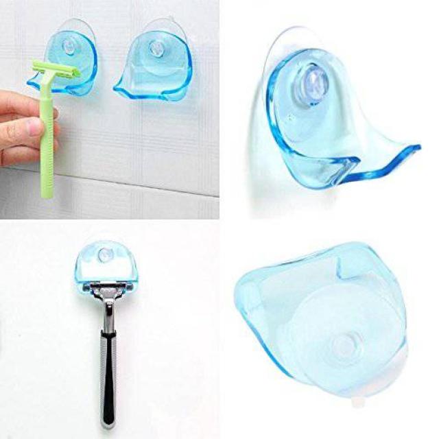 NPLEShaver 칫솔 홀더 세면장 Poweful 흡입 컵 면도기 사용하기 쉬운 NPLE-