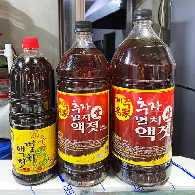 백양호 멸치액젓 2.2kg 3.4kg 5kg 강화도 외포리(항) 젓갈시장, 1개