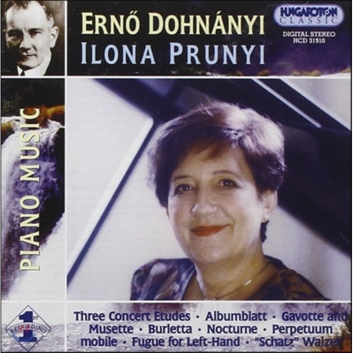 Ilona Prunyi 도흐나니: 피아노 작품집 - 협주 연습곡 가보트와 뮤제트 야상곡 (Dohnanyi: Piano Music - 3 Concert E...