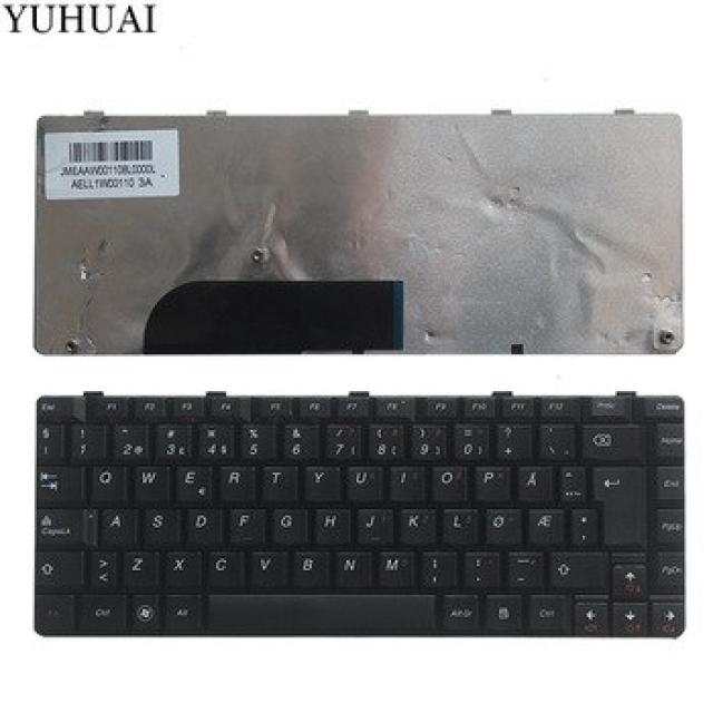 [해외] 노르웨이어 키보드 레노버 IDEAPAD U350 시리즈 NW 노트북 키보드 교체 블랙, 상세내용표시