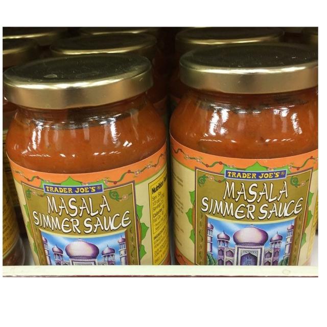 Trader Joe's Masala Simmer Sauce 트레이더조 정통적인 인도 마살라 시머 소스 425g 2병, 1개
