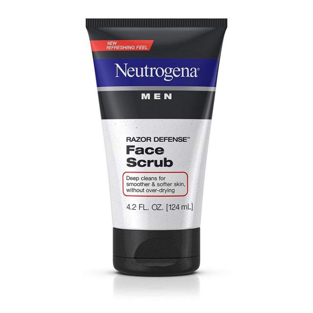 Neutrogena 뉴트로지나 맨 페이스 스크럽 Men Exfoliating Daily Shave Face Scrub 4.2oz 2팩, 1개