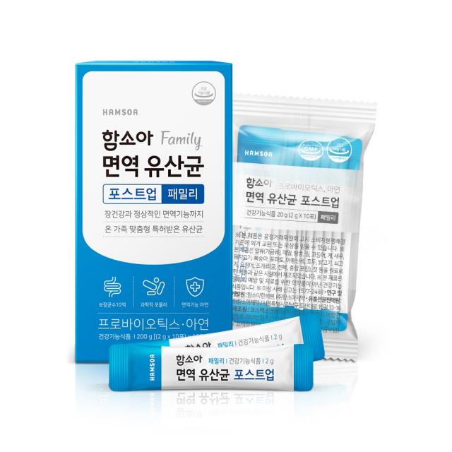 함소아 면역유산균 포스트업 패밀리, 200g, 1개