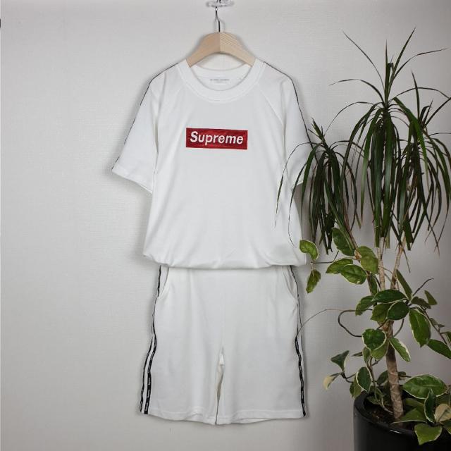 [말괄량이] 슈프림 반팔티세트 남녀공용 여아 남아 키즈 주니어