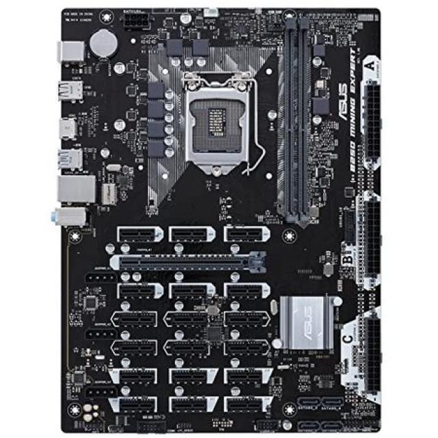 Visit the ASUS 매장 ASUS B250 채굴 EXPERT LGA1151 DDR4 HDMI B250 ATX 마더보드 for Cryptocurrency 채, One Color, 상세 설명 참조0