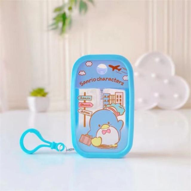 Sanrioed 45Ml kawaii Cinnamoroll 마이 멜로디 Pochacco Kt ABS 플라스틱 분배 스프레이 병 Anime Travel Portable Pendant